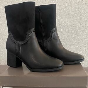 Style & Co. Black Heeled Boots